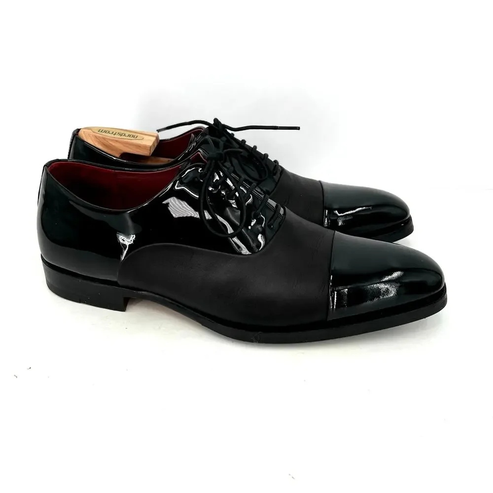 Magnanni Cesar men’s leather patent formal dress oxford shoes
